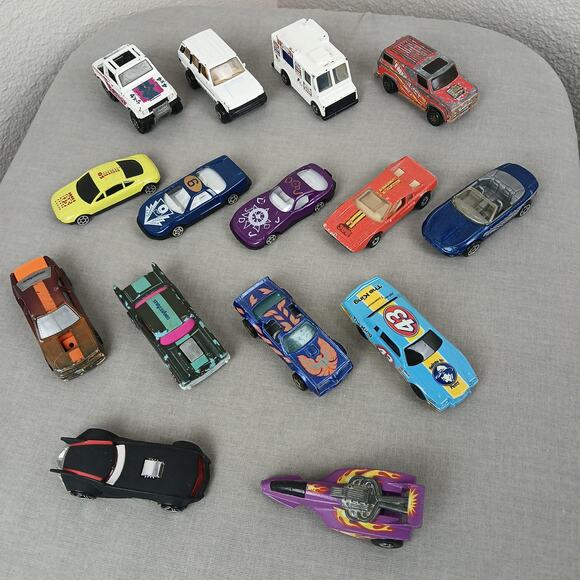 Other - vintage lot 15 diecast toy cars Hot Wheels Matchbox Kenner 1977 80s 90s y2k